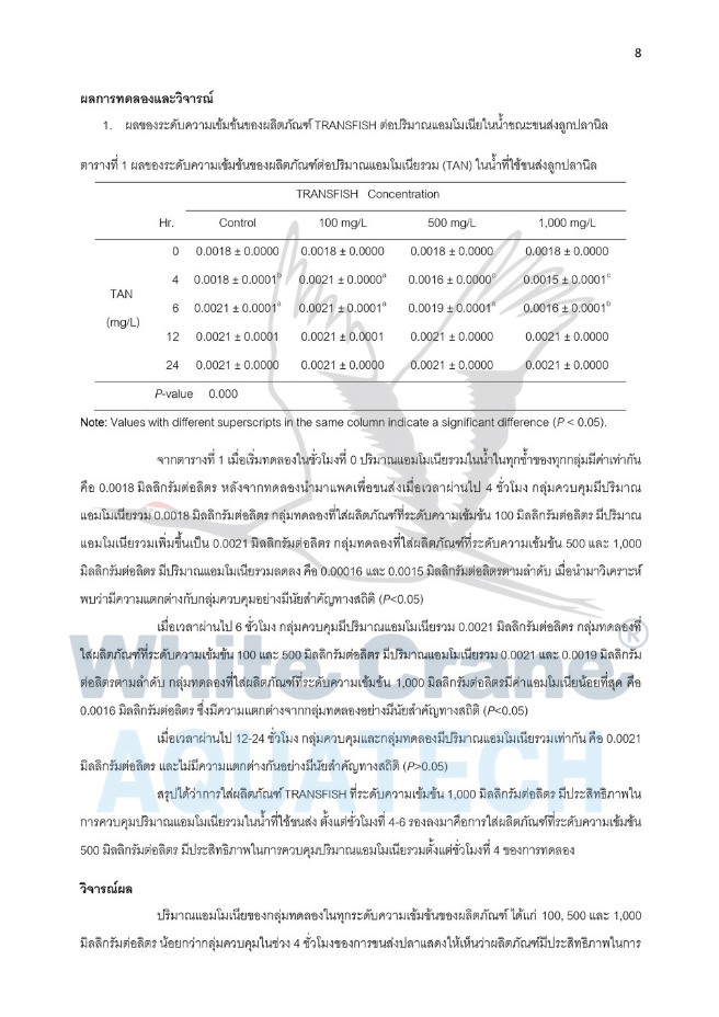 งานวิจัย Transfish-8